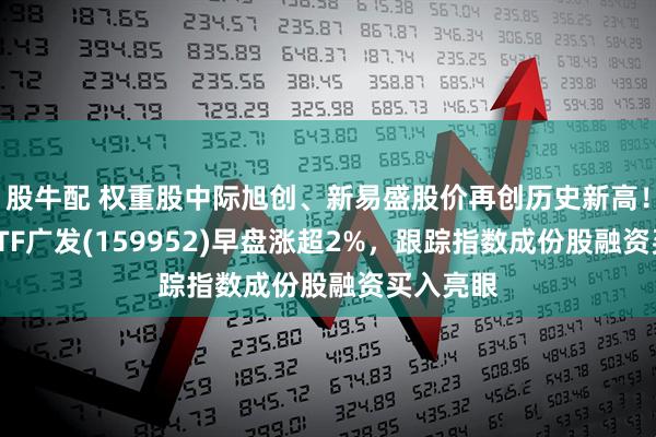 股牛配 权重股中际旭创、新易盛股价再创历史新高!创业板ETF广发(159952)早盘涨超2%,跟踪指数成份股融资买入亮眼
