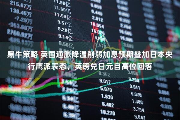 黑牛策略 英国通胀降温削弱加息预期叠加日本央行鹰派表态，英镑兑日元自高位回落